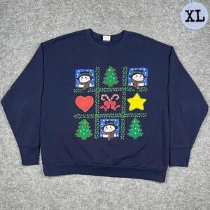 Vintage 90’s Winter Snowman Christmas Crewneck Sweatshirt